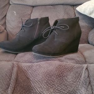 Wedge booties by Universal threads